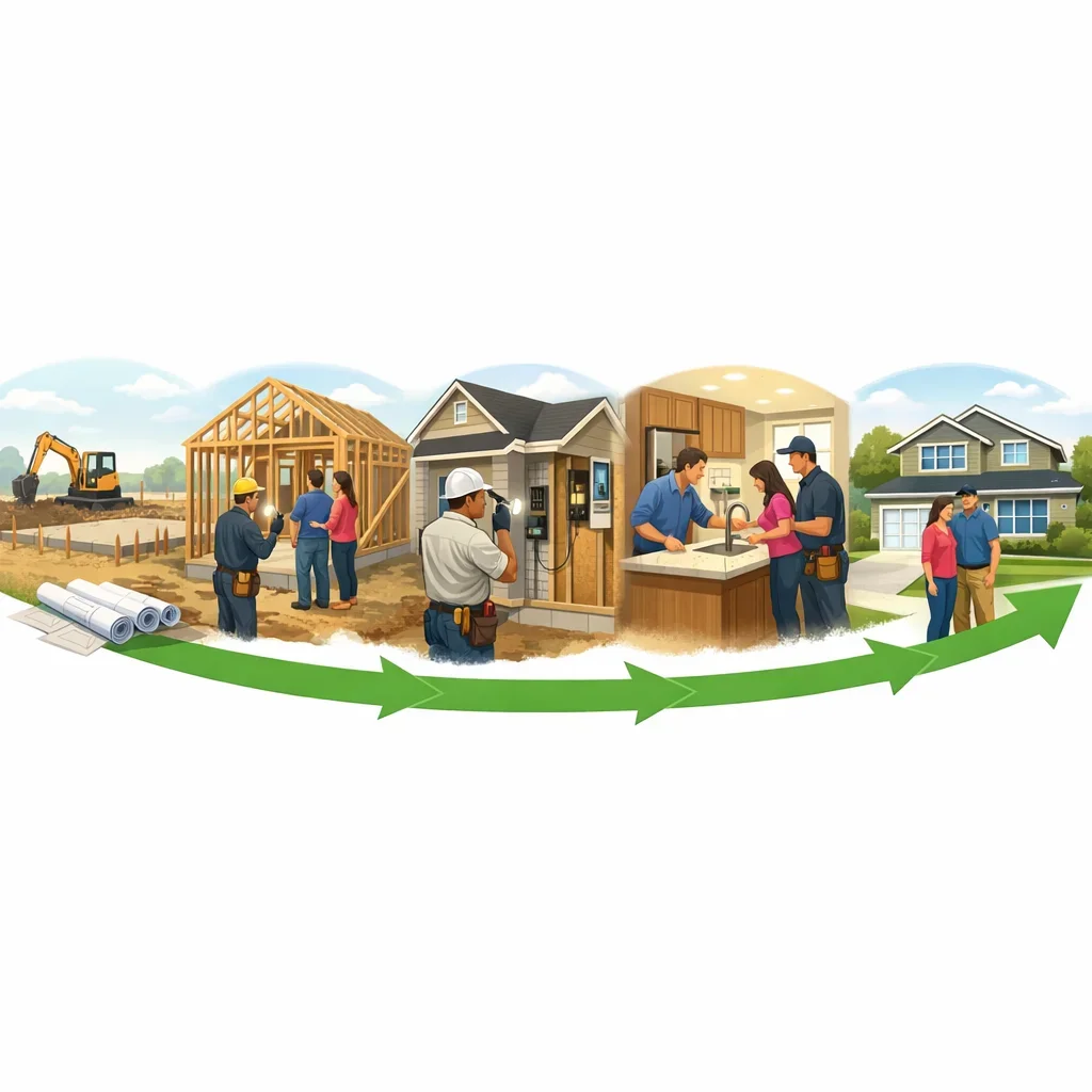 Visual guide to new construction warranty inspection timeline for British Columbia property buyers
