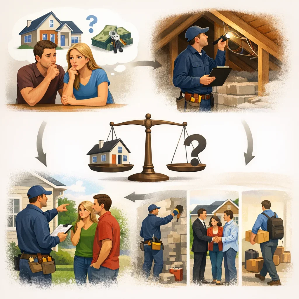 Visual guide to condo purchase decision checklist for British Columbia property buyers
