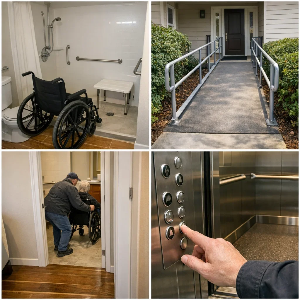 Accessible building features considered during home inspection consultations: scope and availability