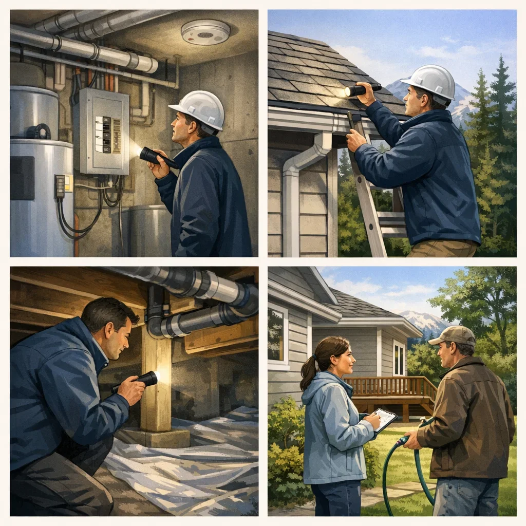 Visual guide to safety further checks and upkeep for British Columbia property buyers