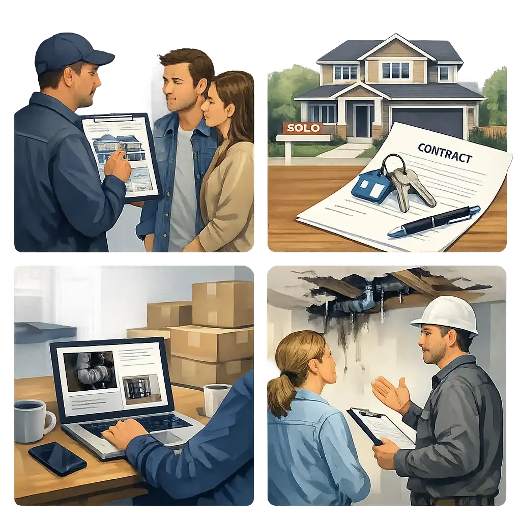 Visual guide to why written findings help for British Columbia property buyers